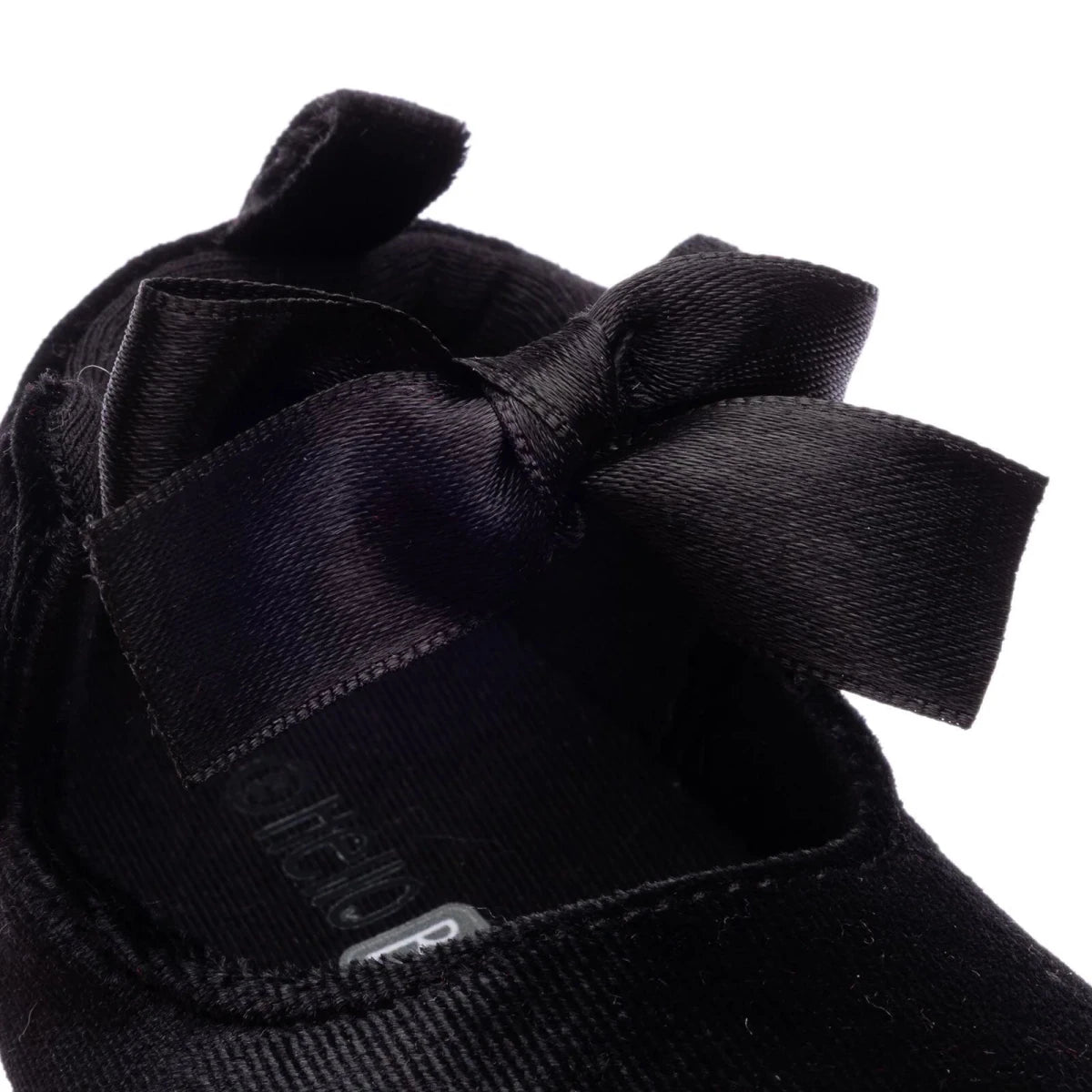 HelloBaby New Year Velvet Pre-Walker Baby Shoes Black - ebebek