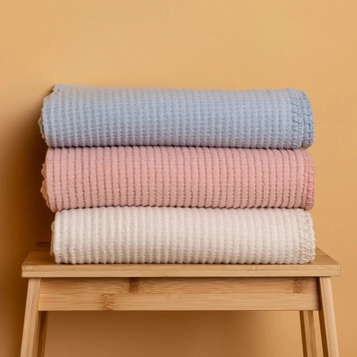 Little Dreams Wellsoft Fleece Baby Blanket (90 x 110 cm) Ecru - ebebek