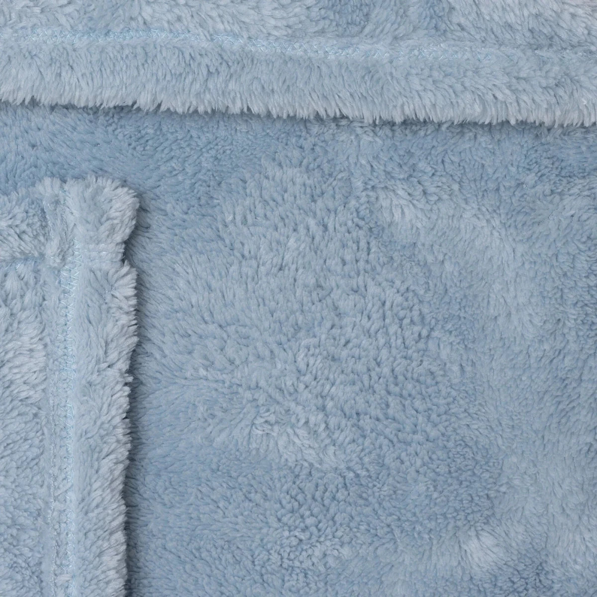 Mollia Wellsoft Fleece Baby Blanket (80 x 100 cm) Blue - ebebek