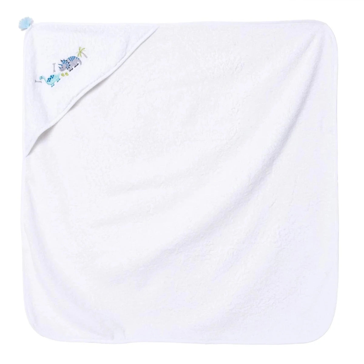 Mollia Baby Bath Towel (75 x 75 cm) White - ebebek