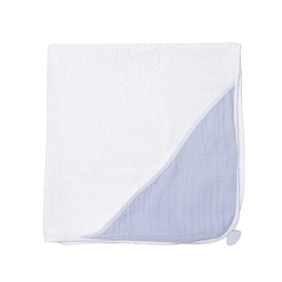 Mollia Muslin Swaddle Baby Bath Towel (75 x 75 cm) Grey - ebebek