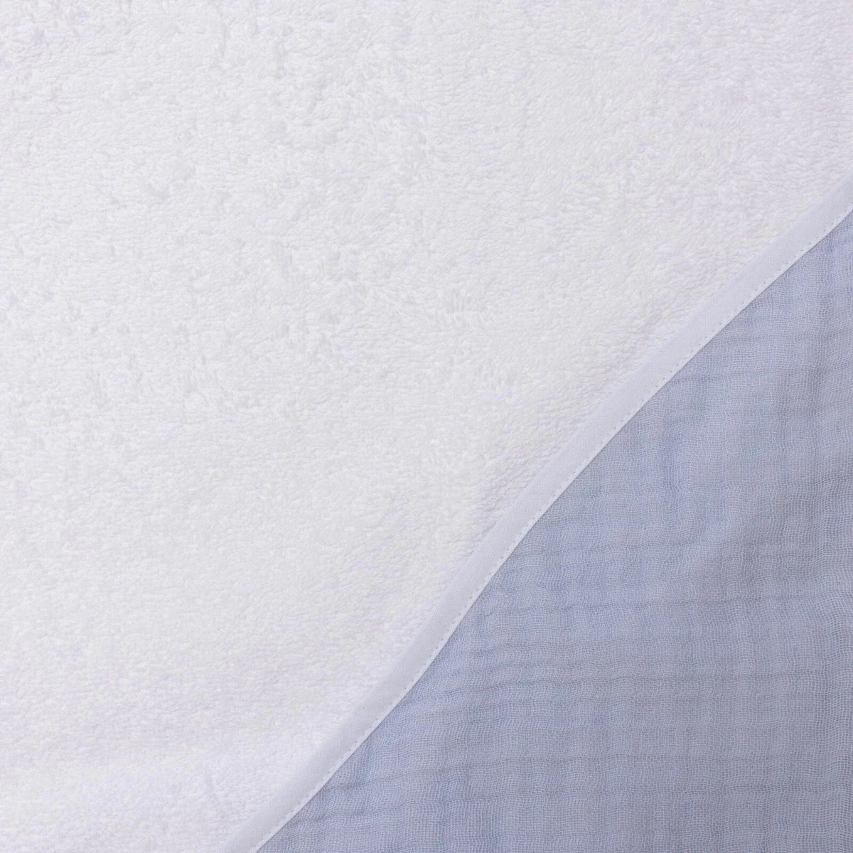 Mollia Muslin Swaddle Baby Bath Towel (75 x 75 cm) Grey - ebebek