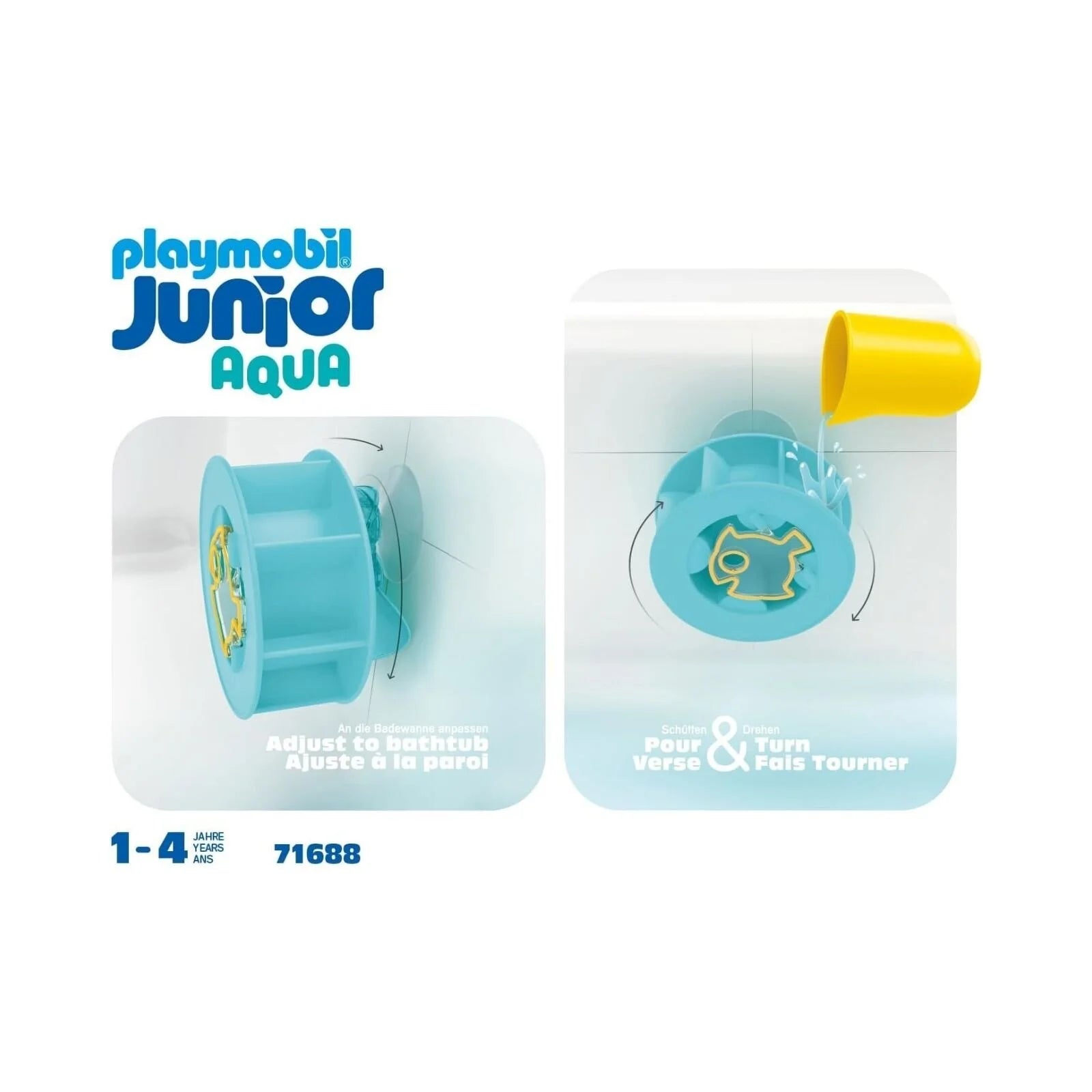 Playmobil Junior Aqua 71688 Water Wheel with Baby Shark - ebebek - Black Friday