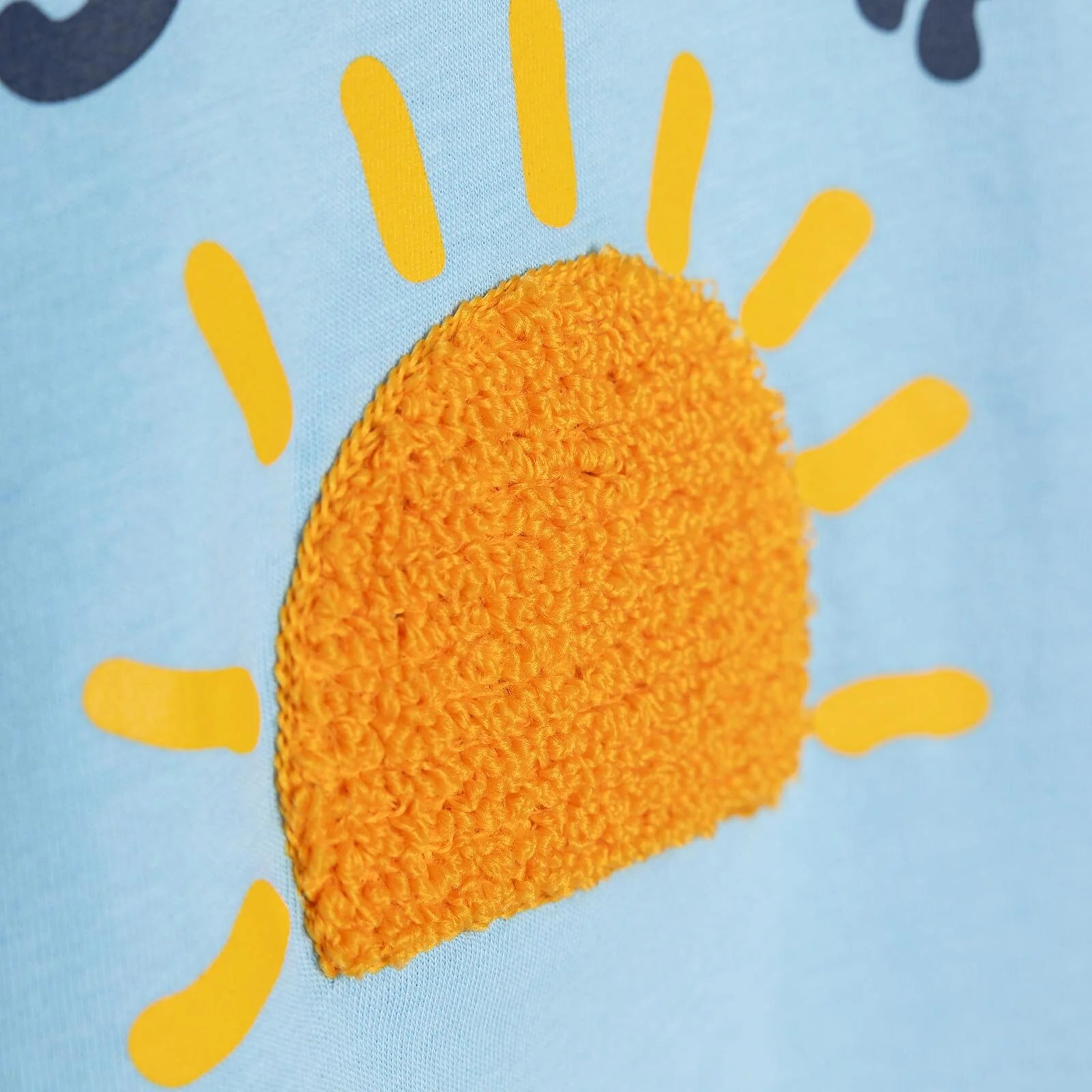 HelloBaby Motto Boy Boy Tshirt - Short - Blue - ebebek - Black Friday