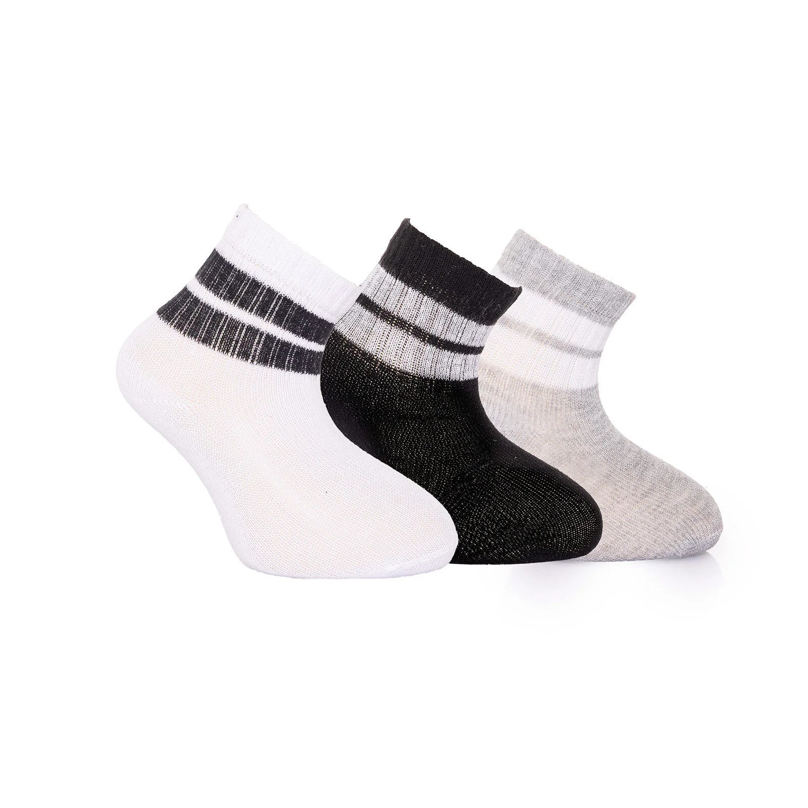 HelloBaby Baby Boy Pack of 3 Socks - Black - ebebek - Black Friday