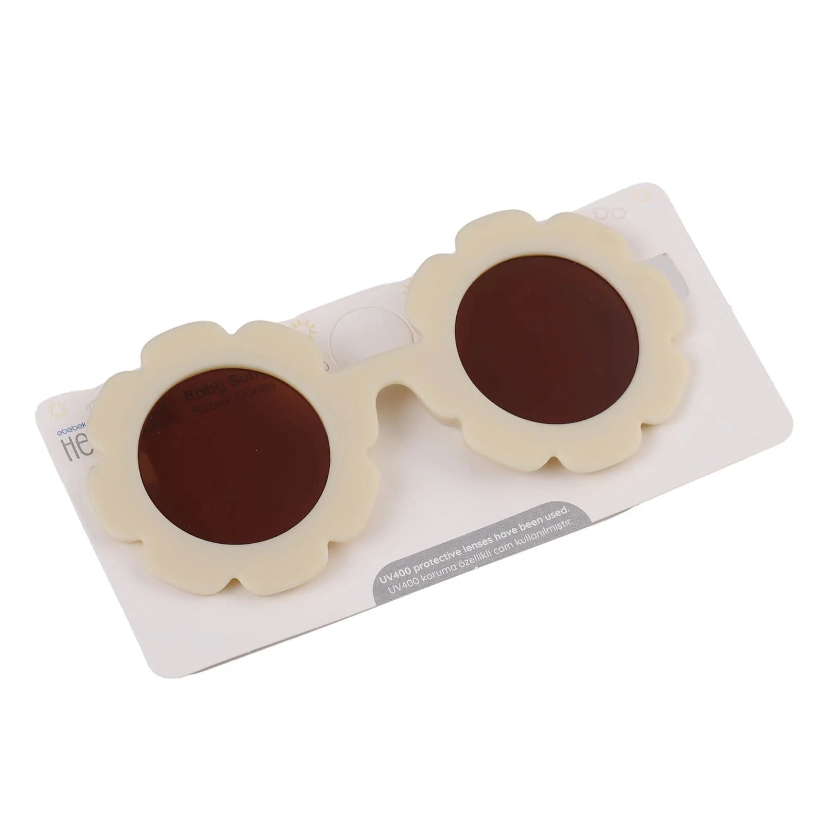 HelloBaby Flower Frame Sunglasses - Beige - ebebek - Black Friday