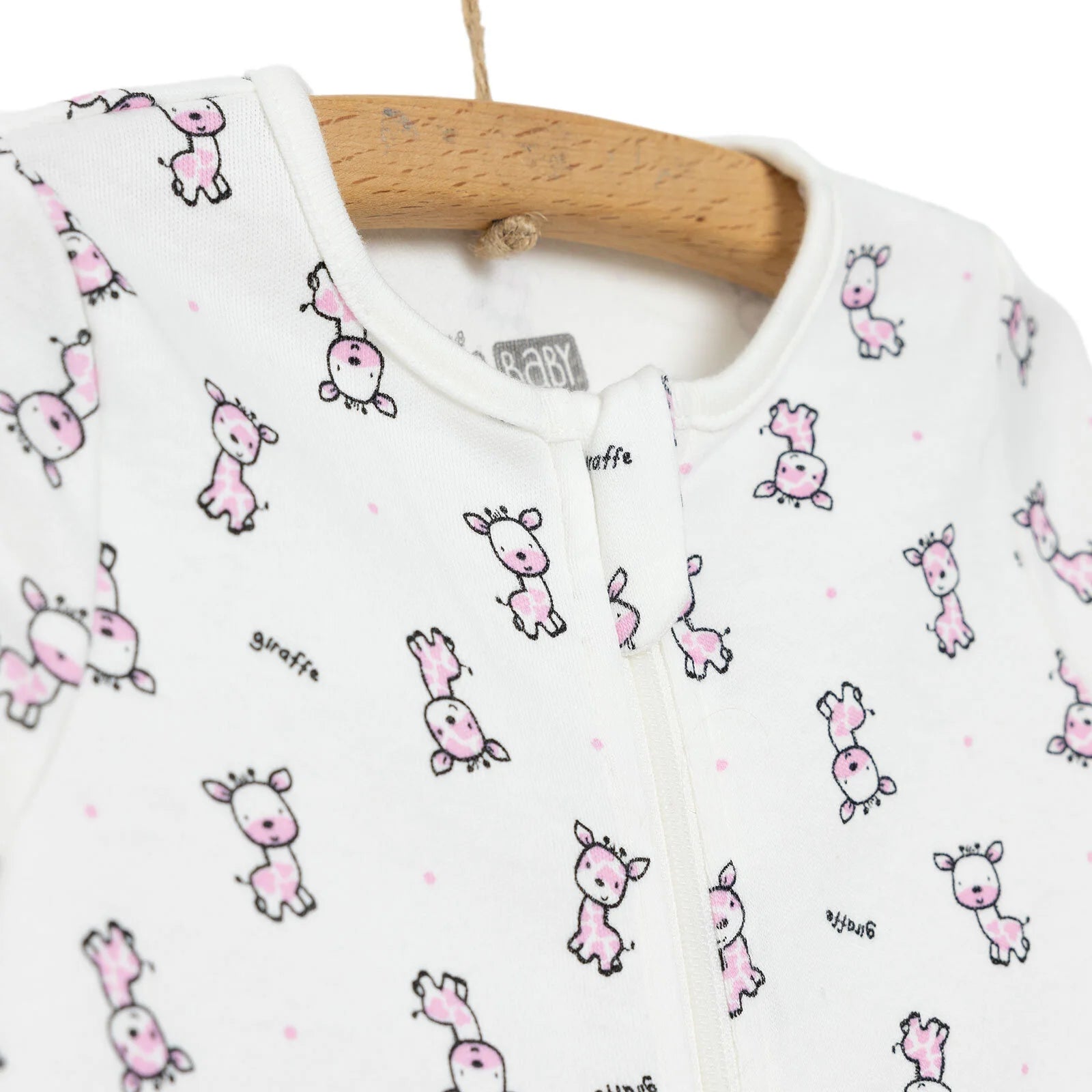 HelloBaby Newborn Baby Girl Footed Jumpsuit - Pink - ebebek - Black Friday