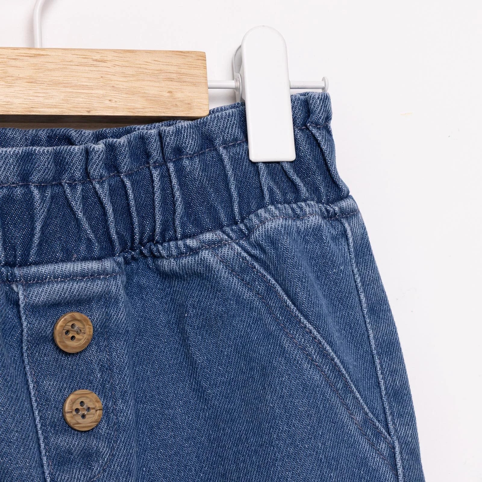 HelloBaby COZY FRIENDS Girl Denim Pants - Light Blue - ebebek - Black Friday