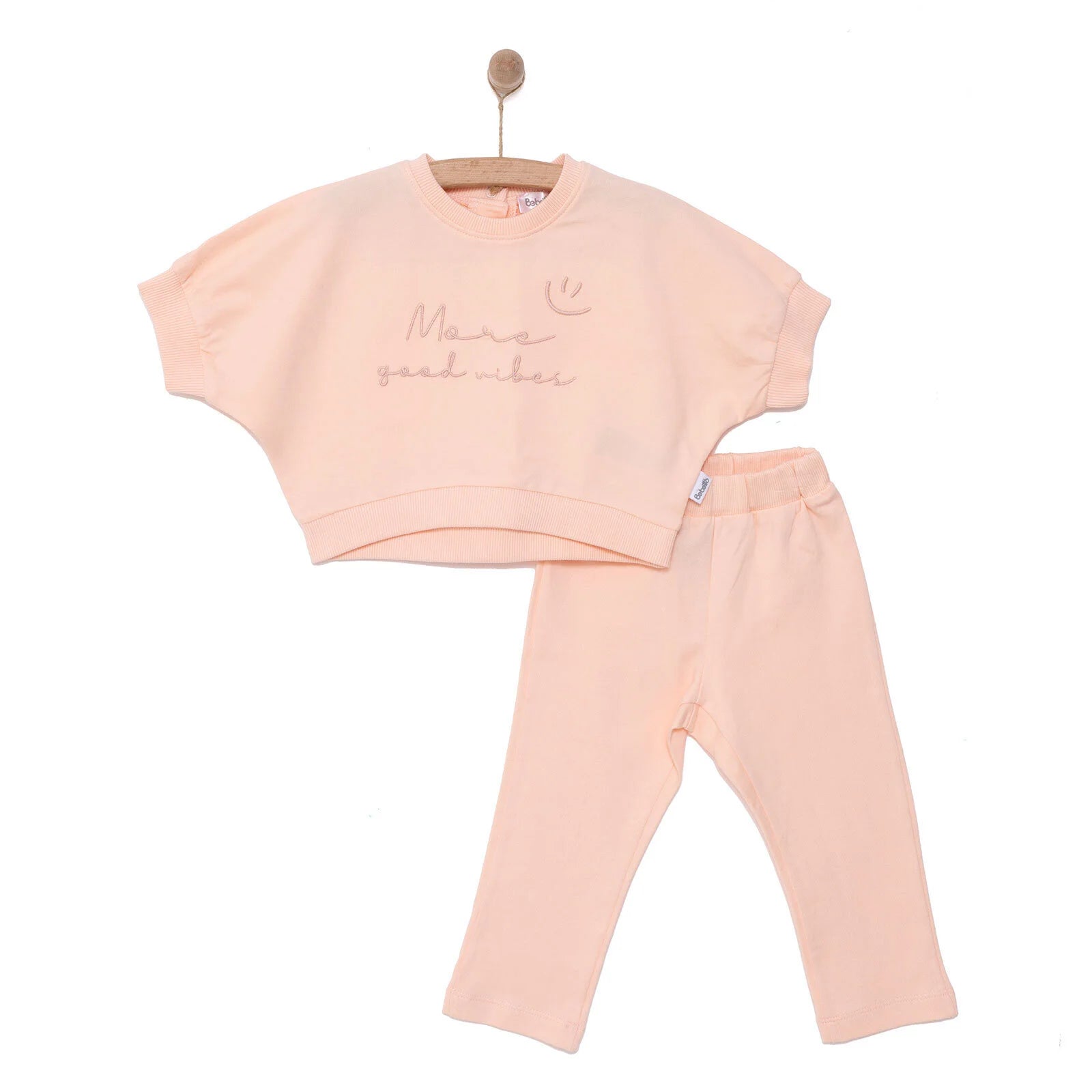 Bebetto Pink Pear Girl Tshirt - Short - Salmon - ebebek - Black Friday