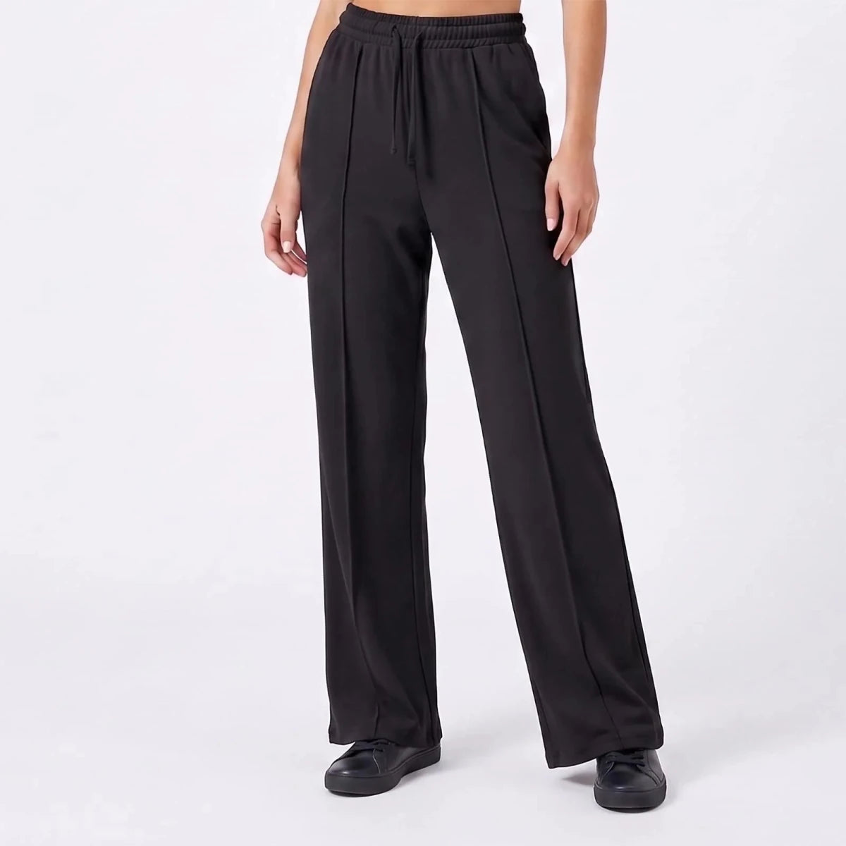 Baby Mom Women's Drawstring Maternity Modal Joggers (S to 2XL) Black - ebebek