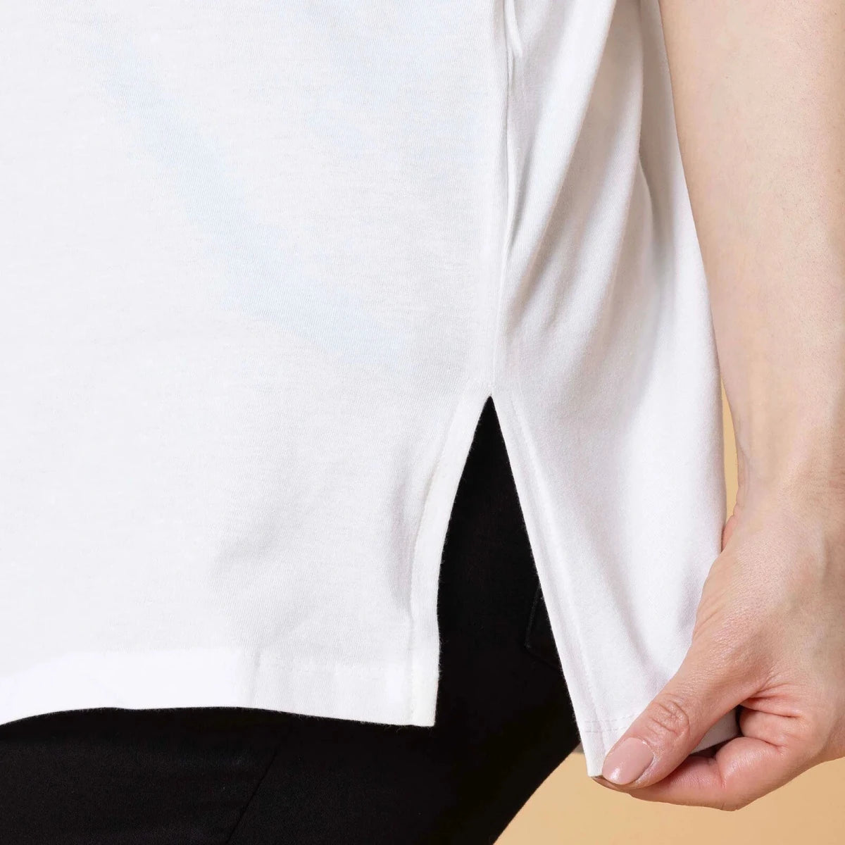 Baby Mom Plain Women's Maternity Short Sleeve T-Shirt (S to 2XL) White - ebebek