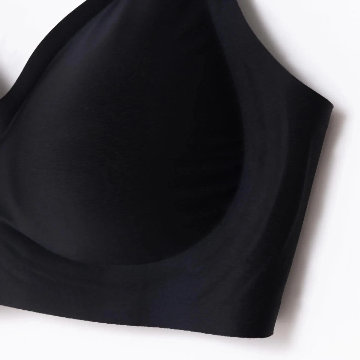 Baby Mom Women's Seamless V-Neck Non-Padded Nursing Bra Black - ebebek