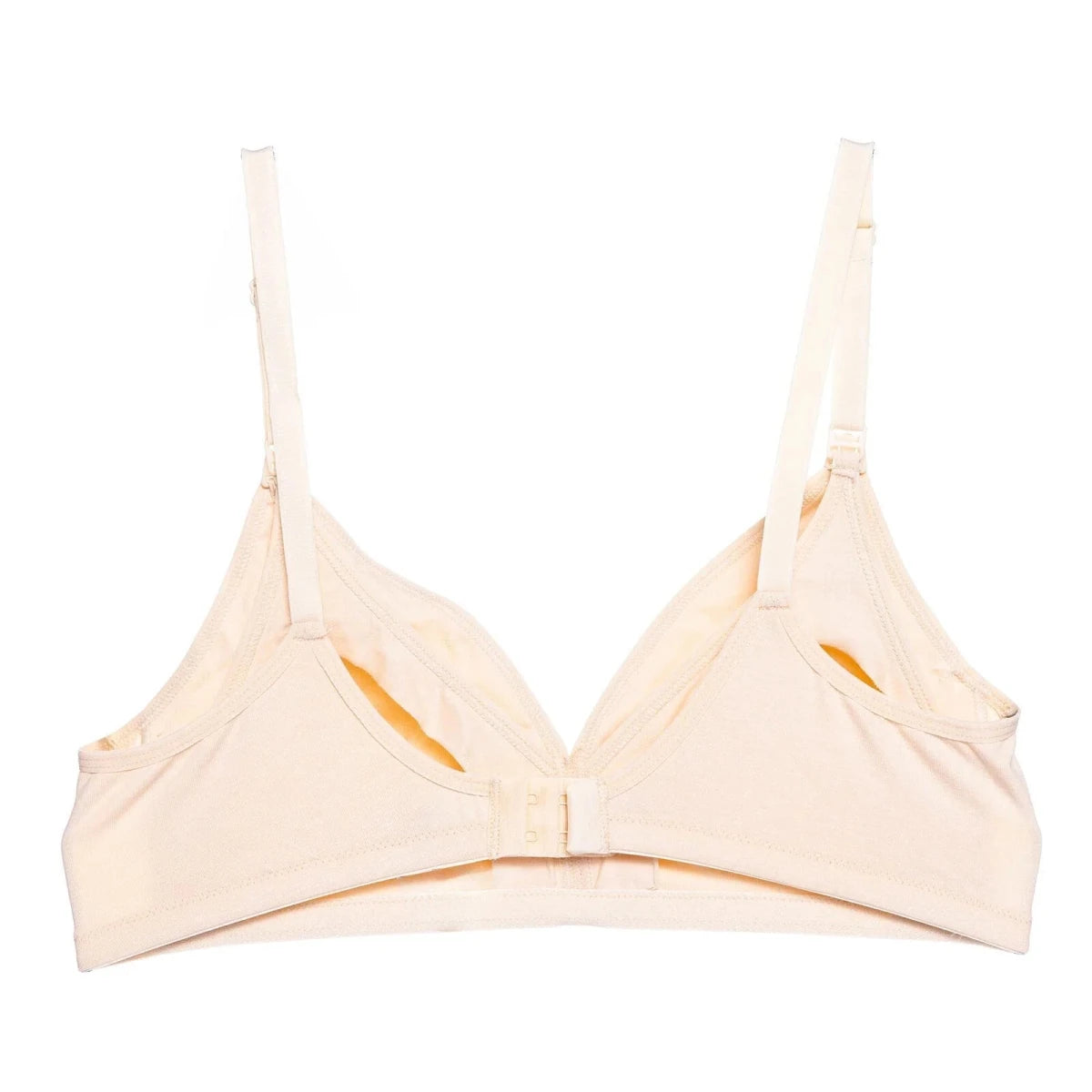 Baby Mom Women's Lace Neckline Non-Padded Nursing Bra Nude - ebebek