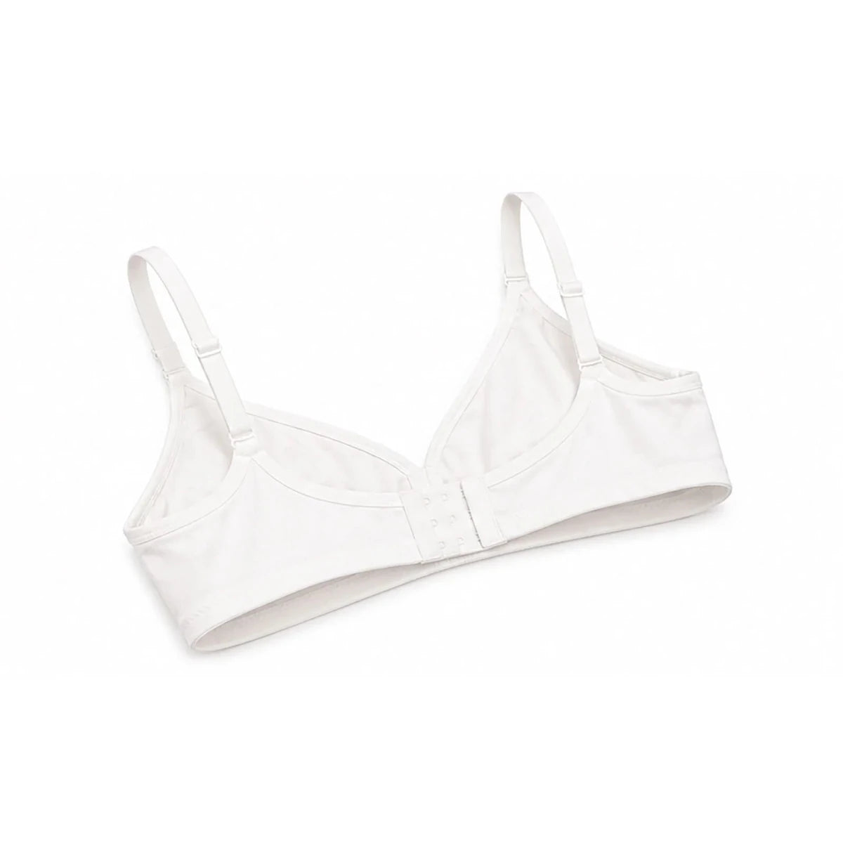 Baby Mom Women's Lace Neckline Non-Padded Nursing Bra White - ebebek