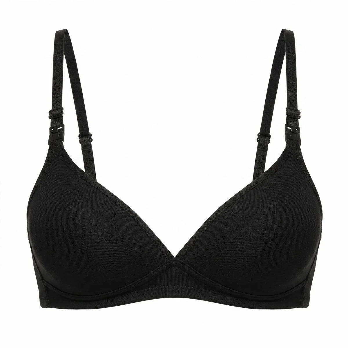 Baby Mom Women's Strappy Padded Nursing Bra Black - ebebek