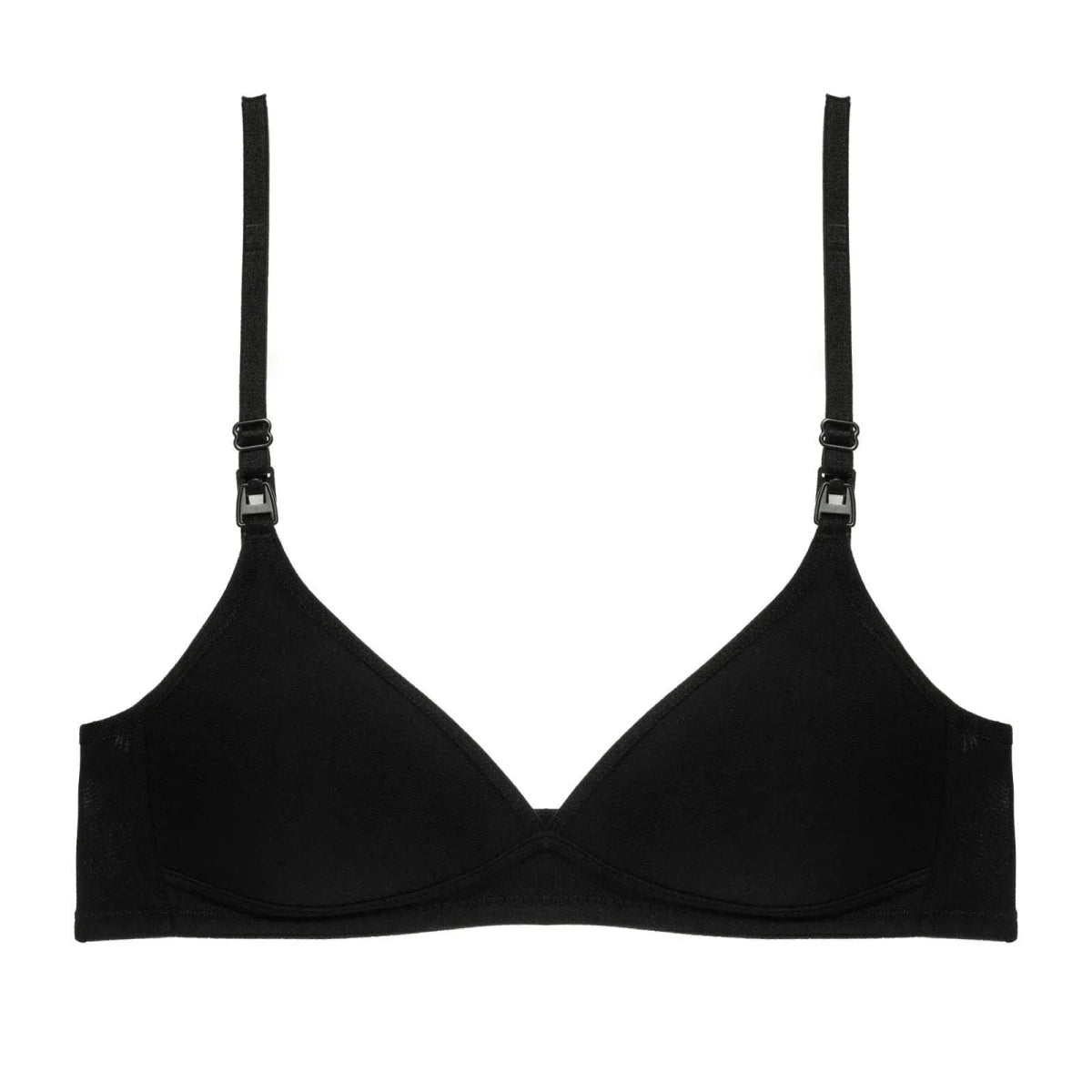 Baby Mom Women's Strappy Padded Nursing Bra Black - ebebek