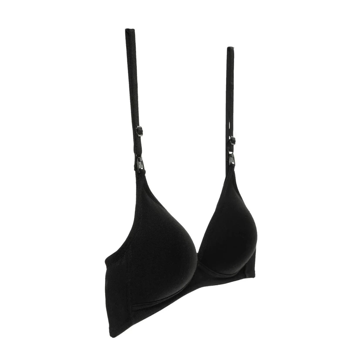 Baby Mom Women's Strappy Padded Nursing Bra Black - ebebek