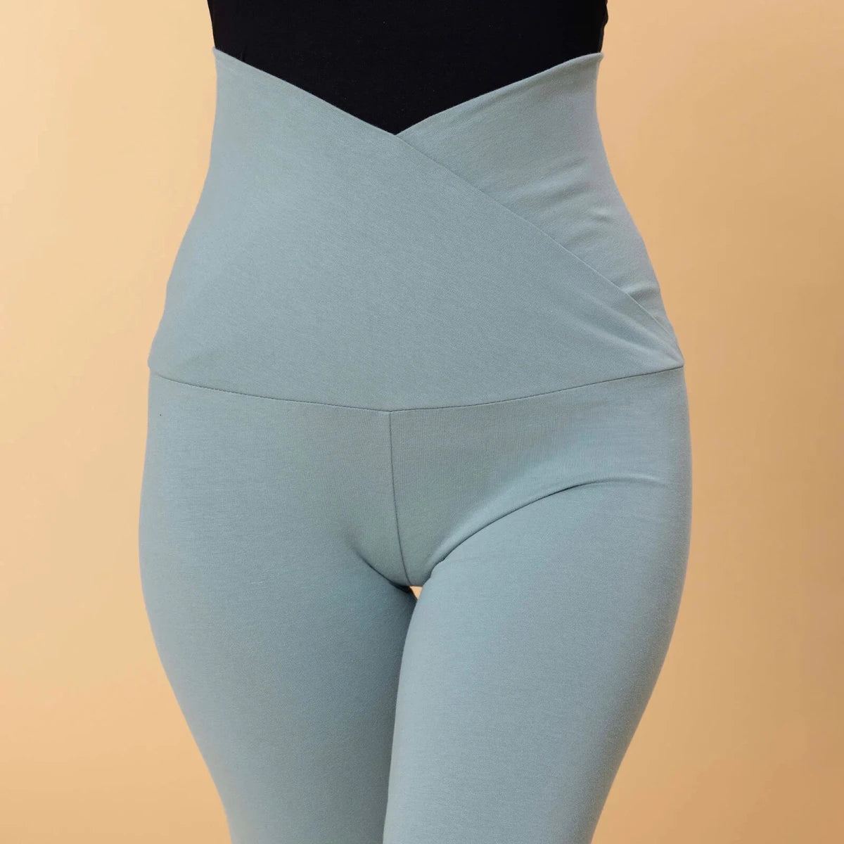 Baby Mom Women's Maternity Jersey Leggings (S to 2XL) Green - ebebek
