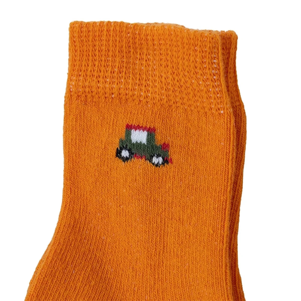 HelloBaby Car Print 3 Pack Non-Slip Baby Socks (Newborn to 3-4 Years) Orange - ebebek