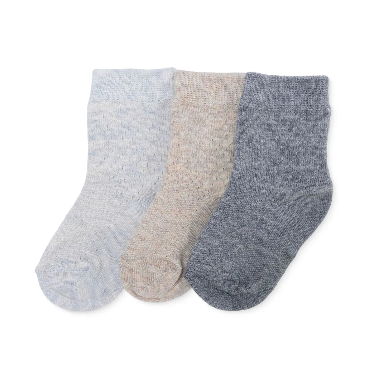 HelloBaby Animal Print 3 Pack Non-Slip Baby Socks (Newborn to 3-4 Years) Khaki - ebebek
