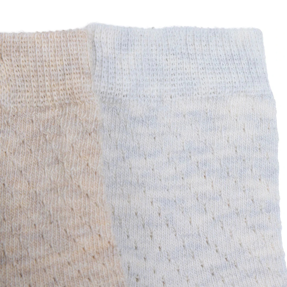 HelloBaby Animal Print 3 Pack Non-Slip Baby Socks (Newborn to 3-4 Years) Khaki - ebebek