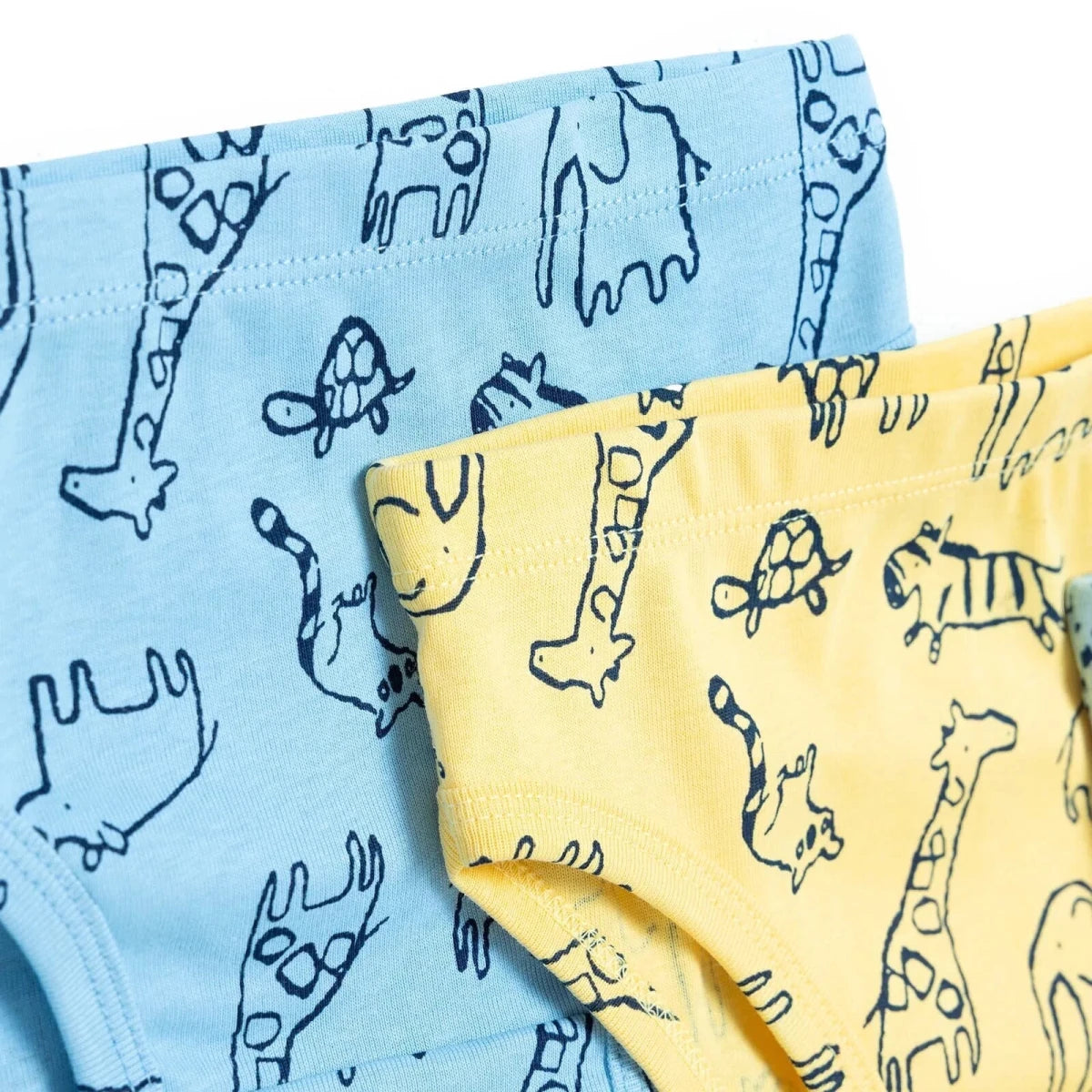 HelloBaby 3 Pack Dinosaur Print Baby Briefs (12 Months to 4-5 Years) Yellow - ebebek
