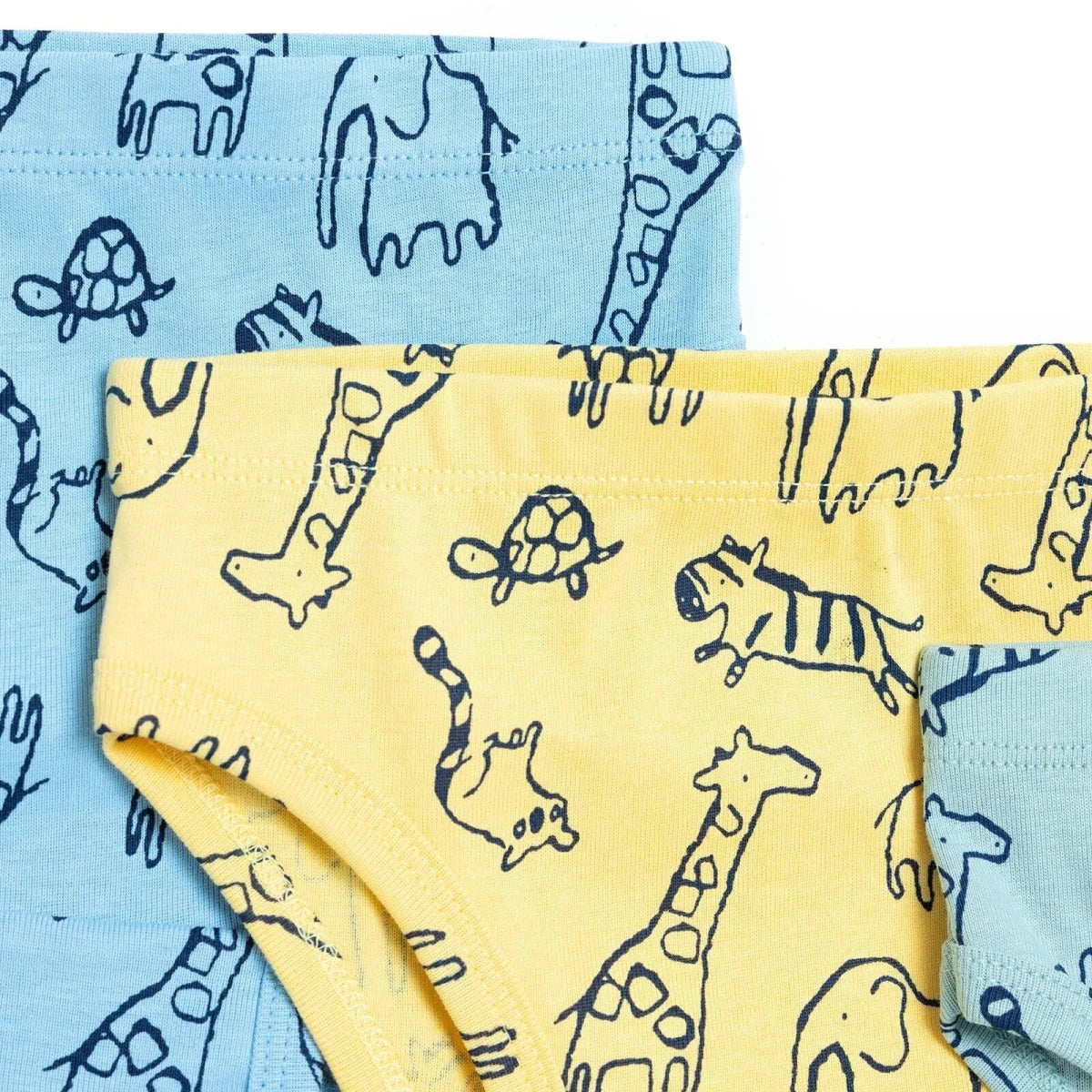 HelloBaby 3 Pack Dinosaur Print Baby Briefs (12 Months to 4-5 Years) Yellow - ebebek