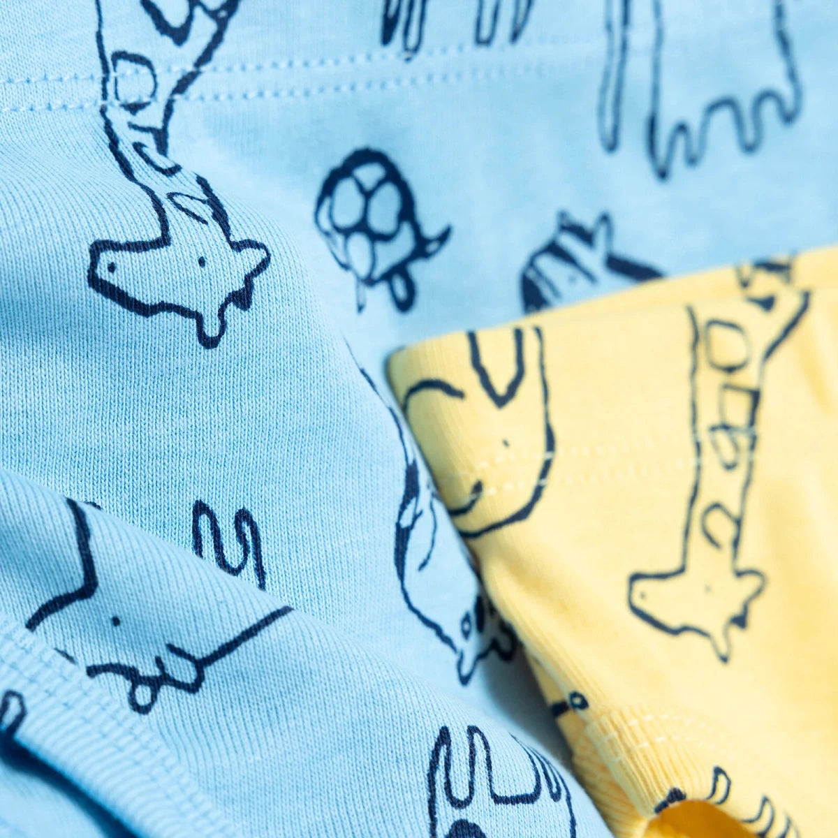 HelloBaby 3 Pack Dinosaur Print Baby Briefs (12 Months to 4-5 Years) Yellow - ebebek