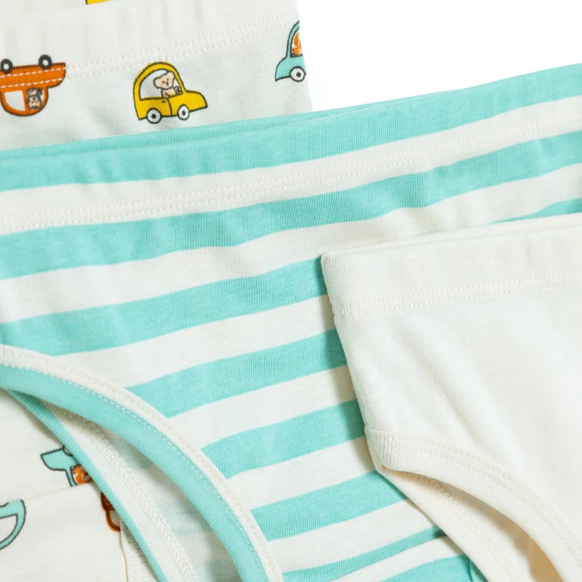 HelloBaby 3 Pack Space Print Baby Briefs (12 Months to 4-5 Years) Beige Printed - ebebek