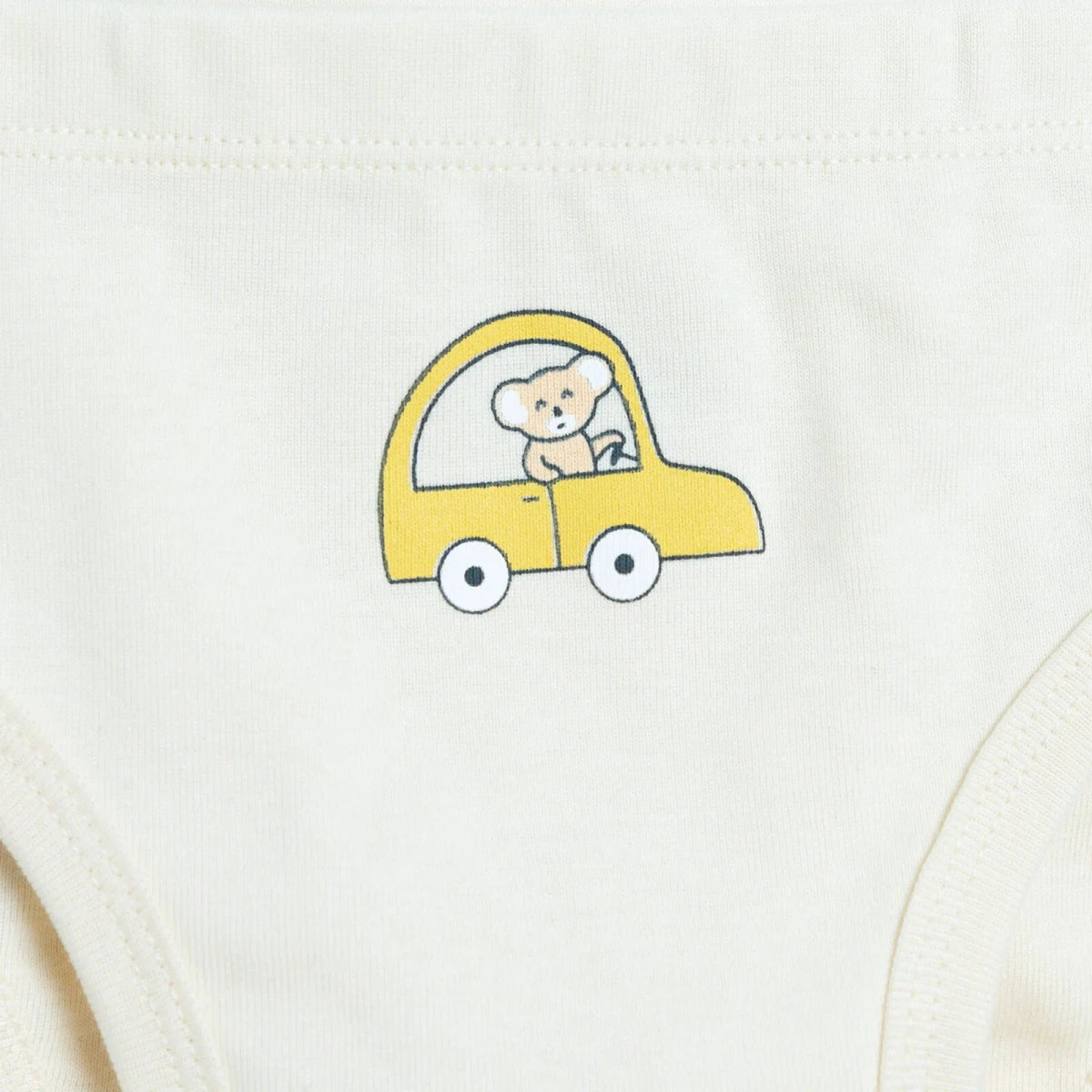 HelloBaby 3 Pack Space Print Baby Briefs (12 Months to 4-5 Years) Beige Printed - ebebek