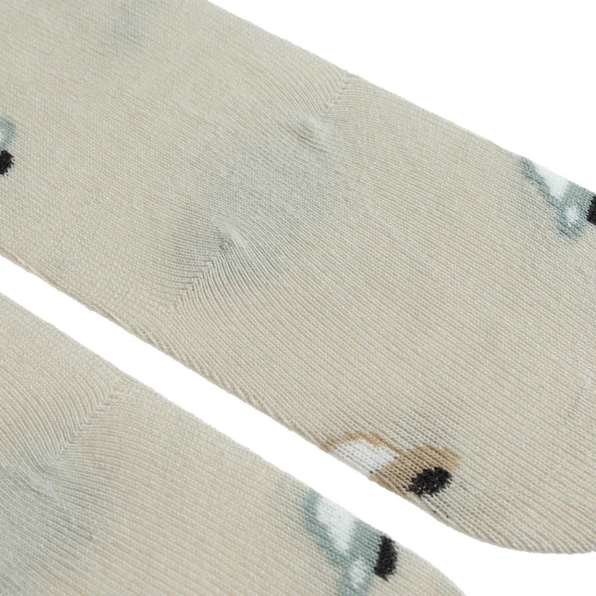HelloBaby Car Print Baby Tights (6-12 Months to 4-5 Years) Beige Printed - ebebek