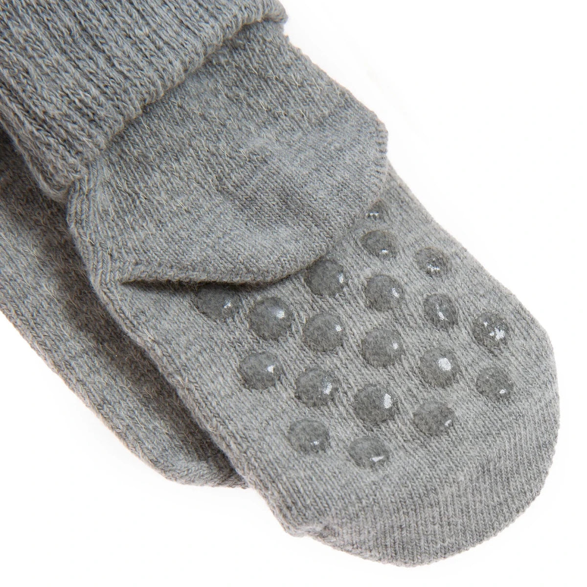 HelloBaby 3 Pack Roll-Top Baby Socks (Newborn to 12-24 Months) Grey Melange - ebebek