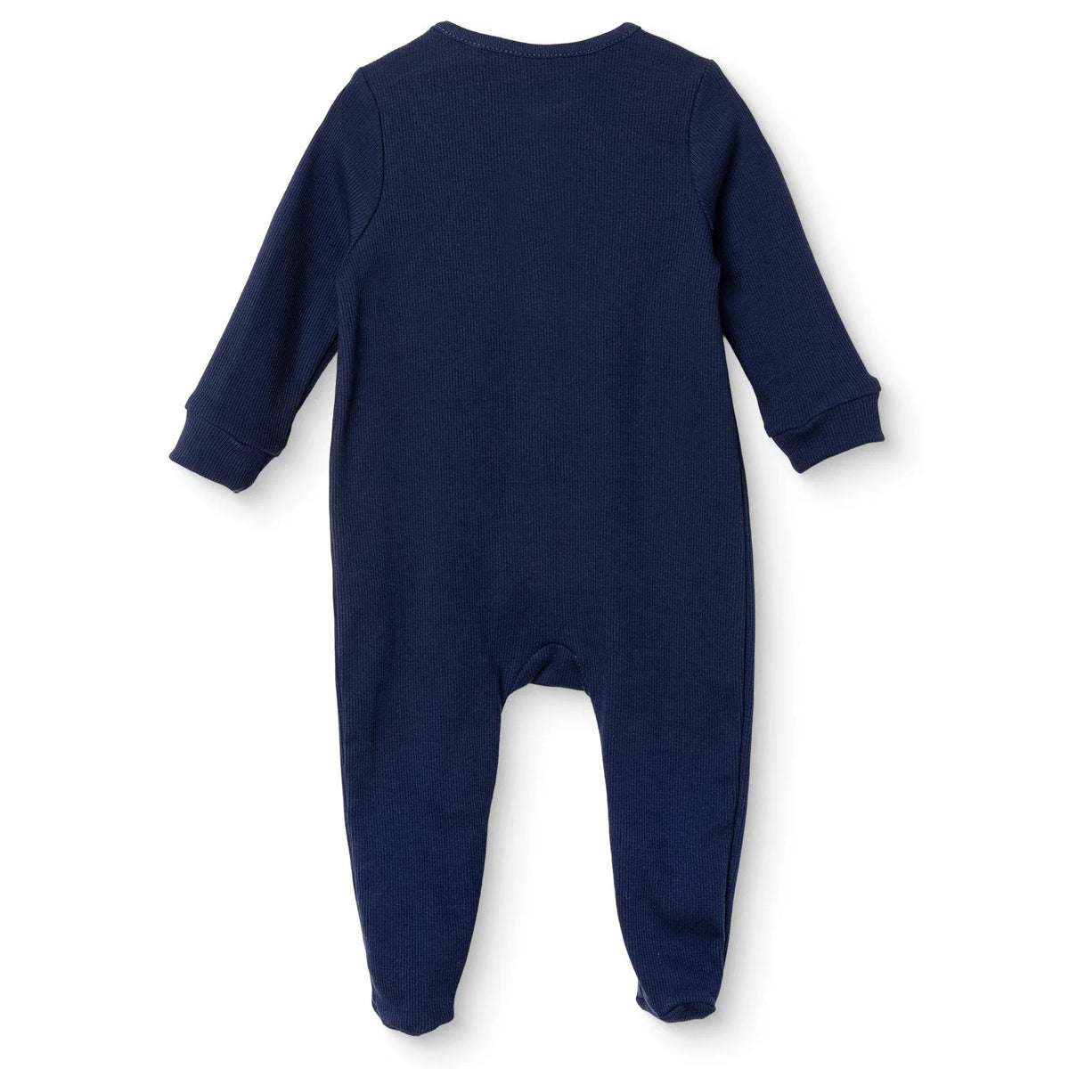 HelloBaby Zip-Up Ribbed Baby Sleepsuit with Feet (Newborn to 6-9 Months)