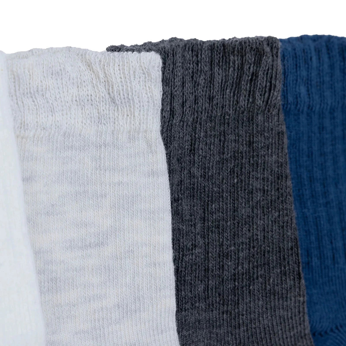 HelloBaby 5 Pack Ankle Baby Socks (Newborn to 4-5 Years) Blue - ebebek