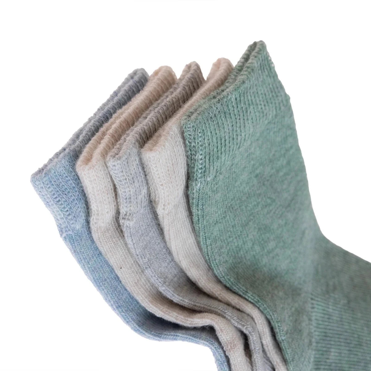 HelloBaby 5 Pack Ankle Baby Socks (Newborn to 4-5 Years) Light Brown - ebebek