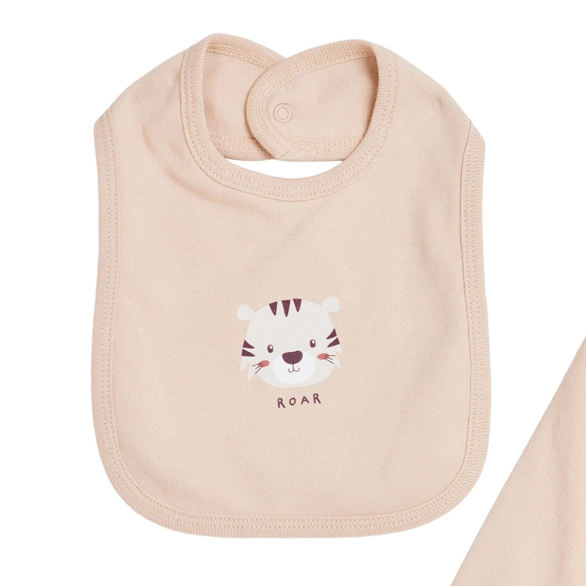 HelloBaby 5 Piece Lion Print Baby Hospital Bag Set (Newborn) Ecru - ebebek