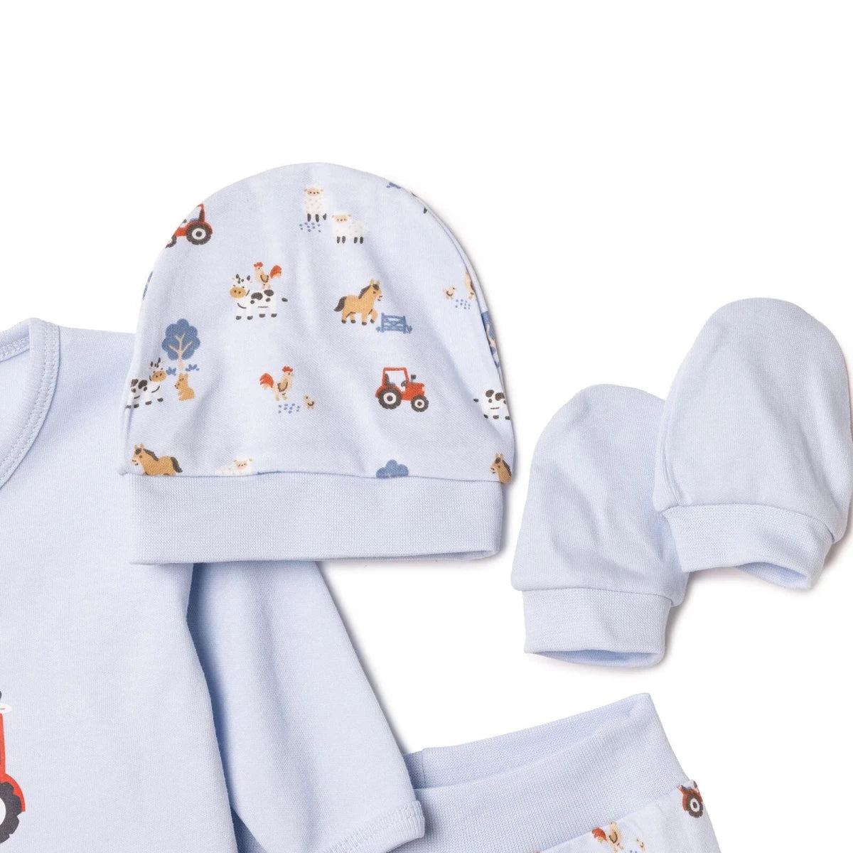 HelloBaby 5 Piece Car Print Baby Hospital Bag Set (Newborn) Blue - ebebek
