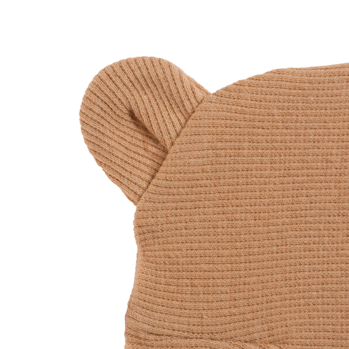HelloBaby Slogan Print Ribbed Baby Hat (Newborn)