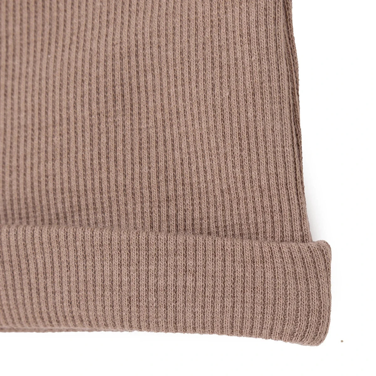 HelloBaby Ribbed Baby Hat (Newborn) Brown - ebebek