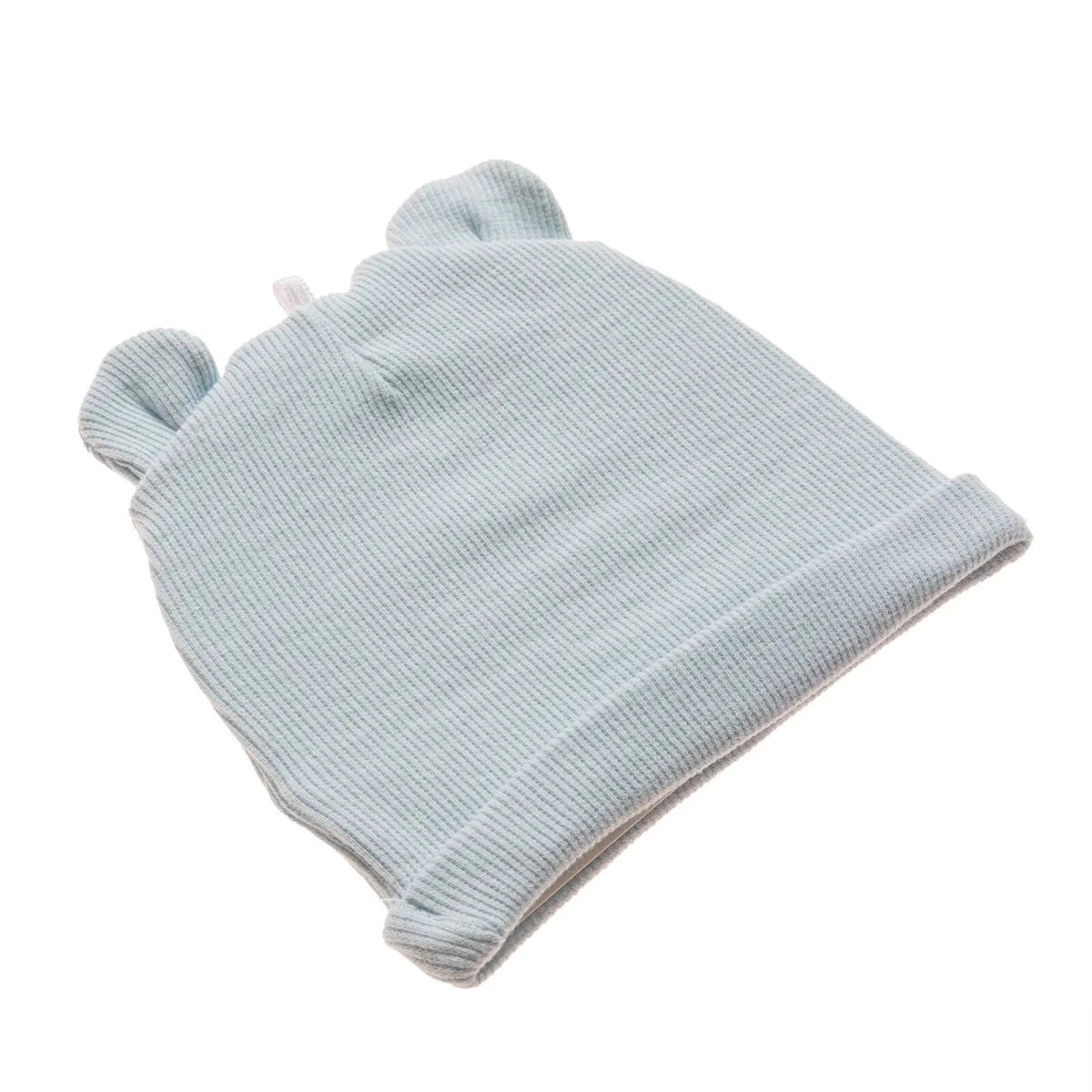 HelloBaby Ribbed Baby Hat (Newborn) Blue - ebebek
