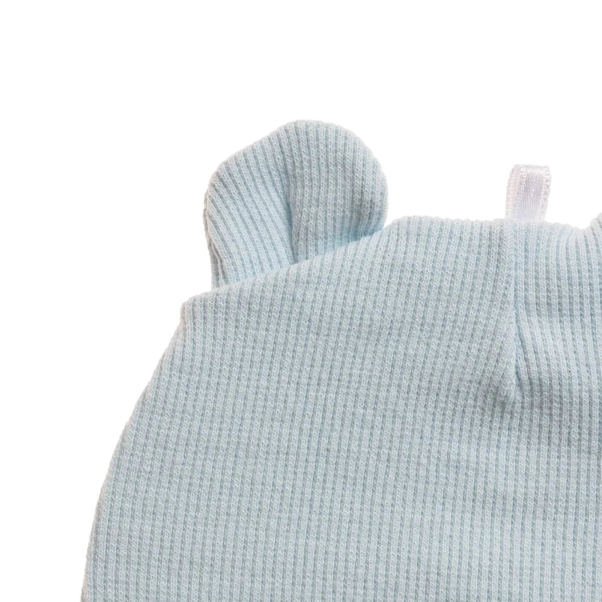 HelloBaby Ribbed Baby Hat (Newborn) Blue - ebebek