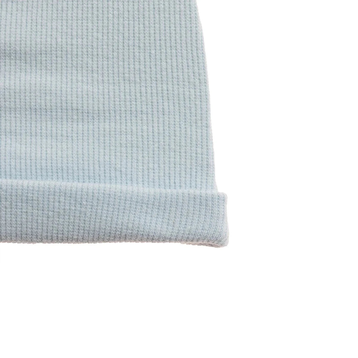 HelloBaby Ribbed Baby Hat (Newborn) Blue - ebebek