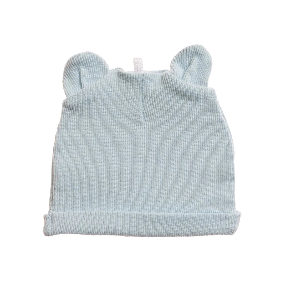 HelloBaby Ribbed Baby Hat (Newborn) Blue - ebebek