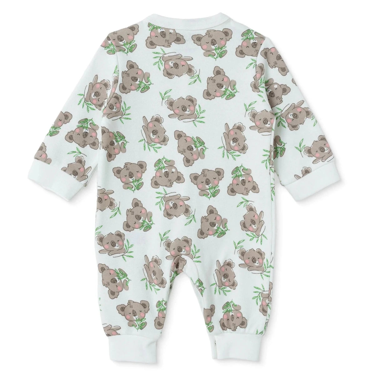 HelloBaby Car Print Long Sleeve Footless Baby Sleepsuit (Newborn to 9 Months) Ecru - ebebek