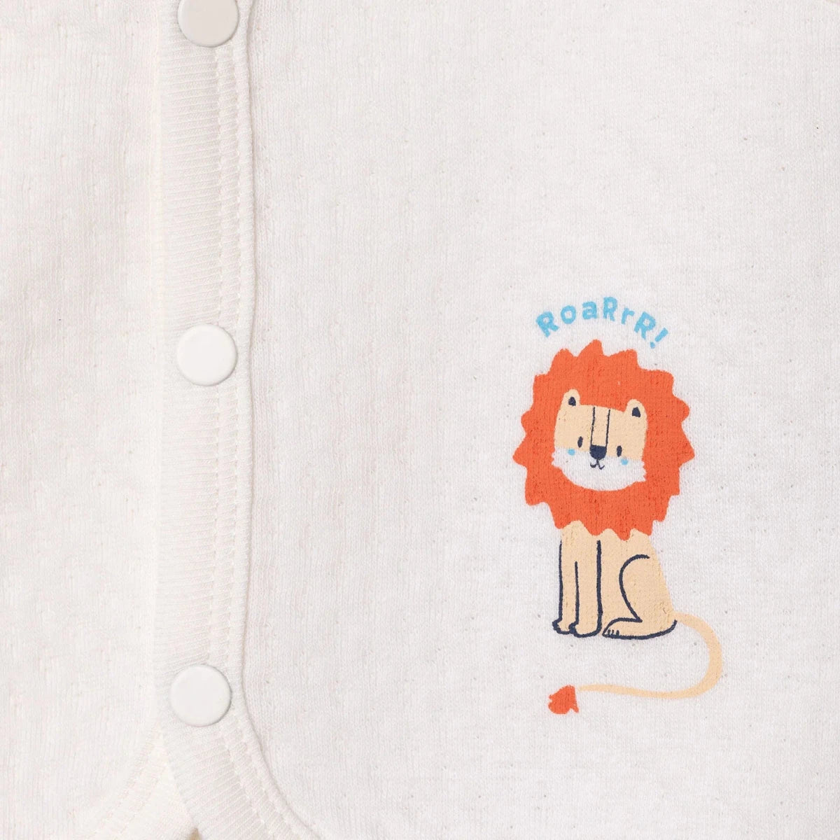 HelloBaby Animal Print V-Neck Quilted Baby Gilet (1-3 Months to 18 Months-2 Years) Ecru - ebebek