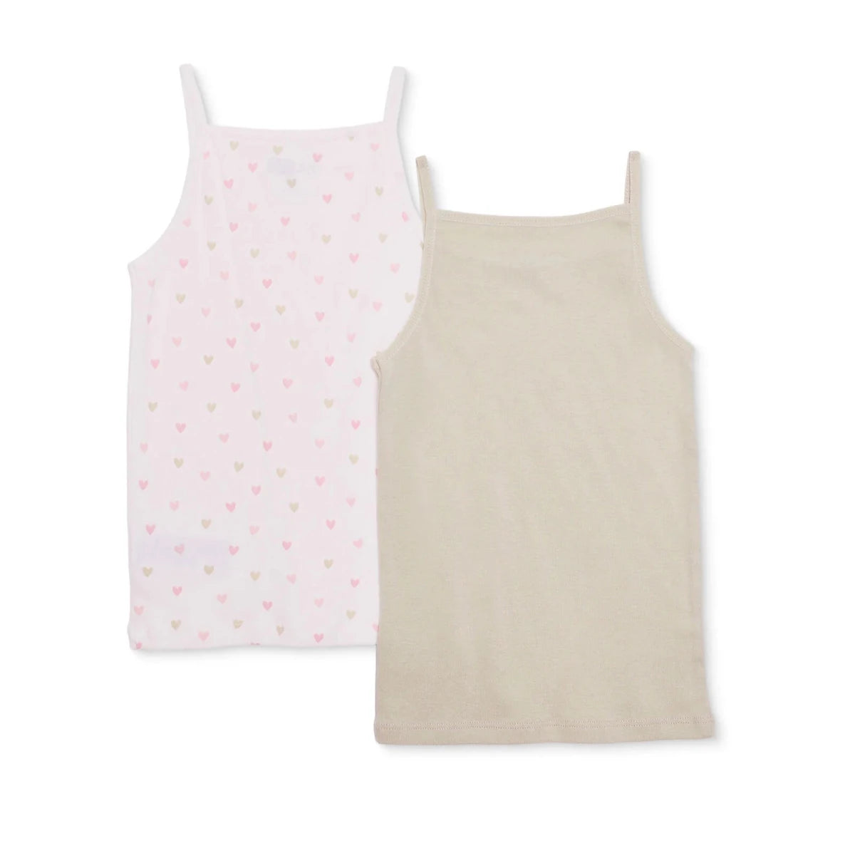HelloBaby 2 Pack Floral Print Jersey Baby Vests (12 Months to 4-5 Years) Green Printed - ebebek
