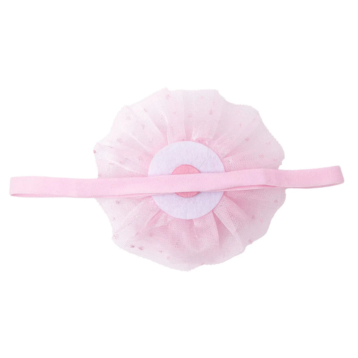 HelloBaby Tulle Baby Headband (One Size) Pink - ebebek