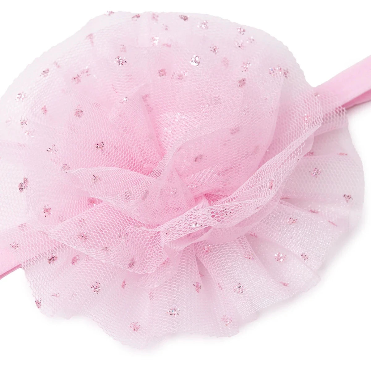 HelloBaby Tulle Baby Headband (One Size) Pink - ebebek