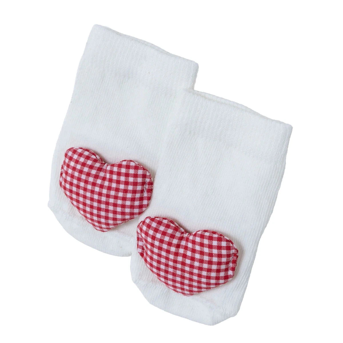 HelloBaby Heart Print Animal Novelty Baby Socks (Newborn to 12 Months) Bronze - ebebek