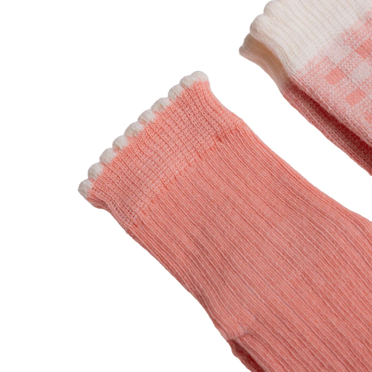 HelloBaby Check Print 3 Pack Non-Slip Baby Socks (Newborn to 3-4 Years) Pink - ebebek